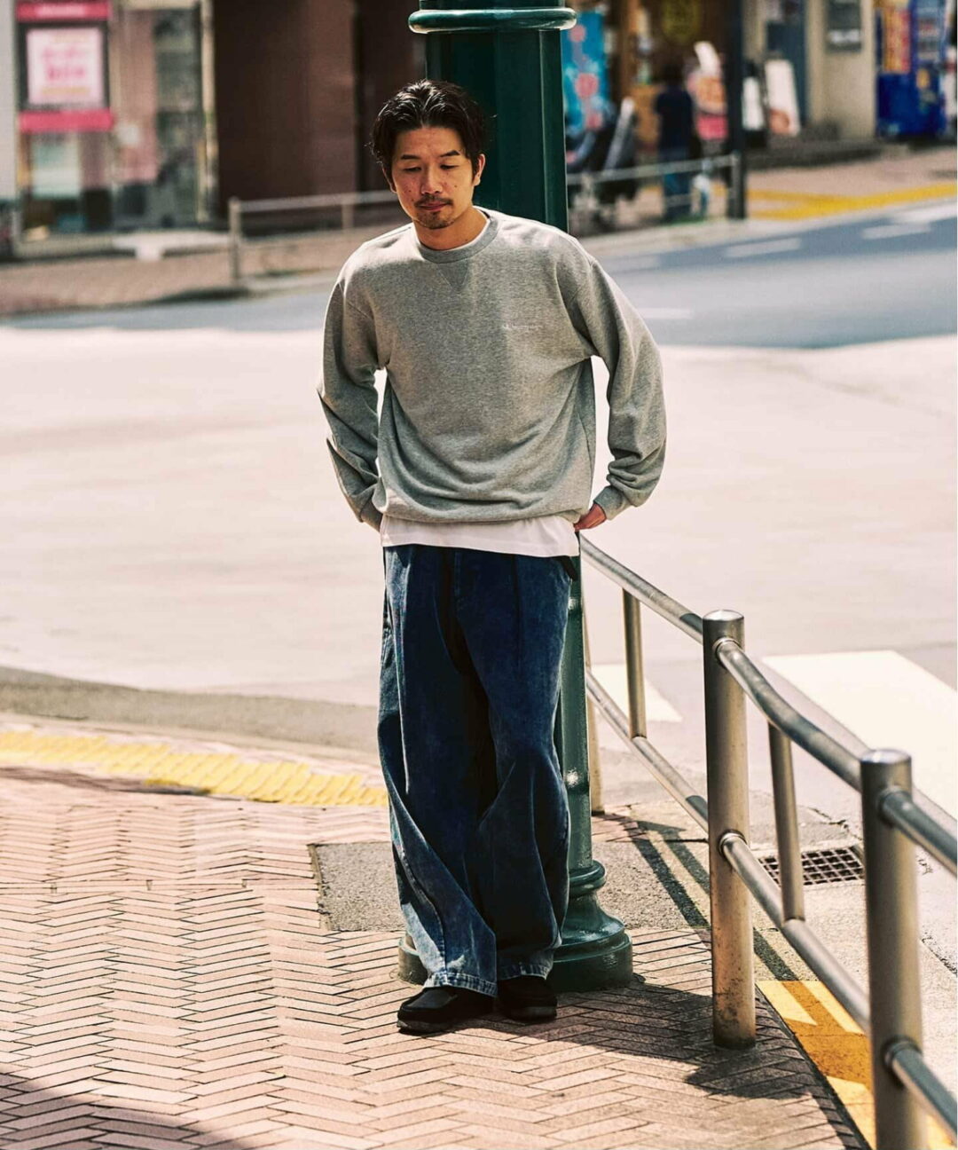 417 EDIFICE × Champion 2025 FW 別注 “CVC フレンチテリー クルーネック”が発売 (エディフィス チャンピオン)