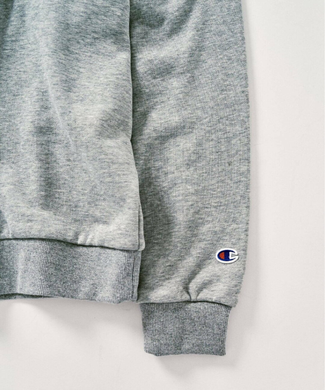 417 EDIFICE × Champion 2025 FW 別注 “CVC フレンチテリー クルーネック”が発売 (エディフィス チャンピオン)