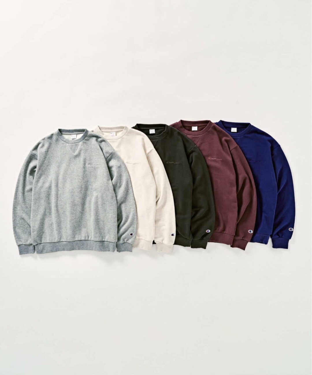 417 EDIFICE × Champion 2025 FW 別注 “CVC フレンチテリー クルーネック”が発売 (エディフィス チャンピオン)