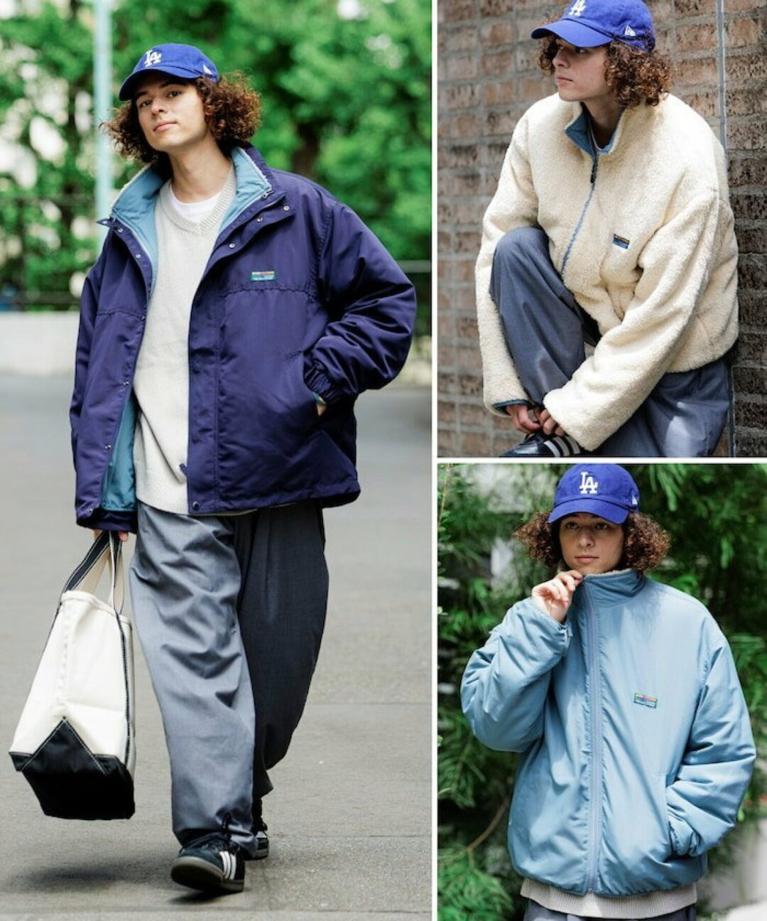 FREAK’S STORE 2025 FW “リバーシブルライナーセット 4way スタンドカラー ブルゾン / ナイロンフリース ライナーセット / 2枚セット”が発売 (フリークスストア)