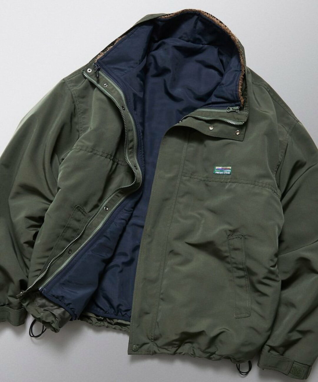 FREAK’S STORE 2025 FW “リバーシブルライナーセット 4way スタンドカラー ブルゾン / ナイロンフリース ライナーセット / 2枚セット”が発売 (フリークスストア)
