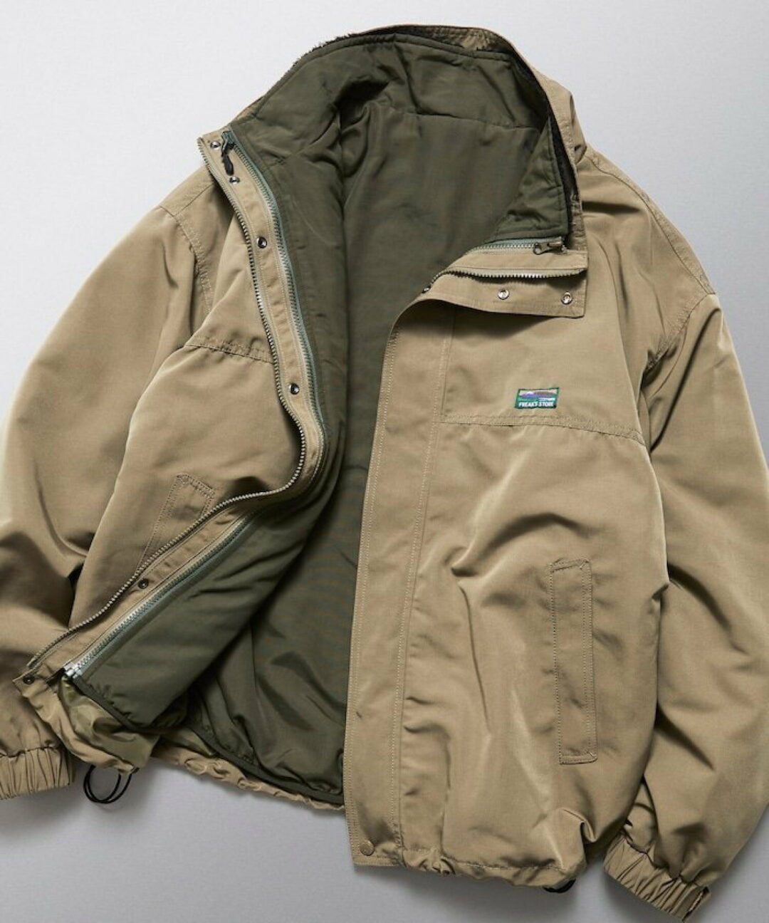 FREAK’S STORE 2025 FW “リバーシブルライナーセット 4way スタンドカラー ブルゾン / ナイロンフリース ライナーセット / 2枚セット”が発売 (フリークスストア)