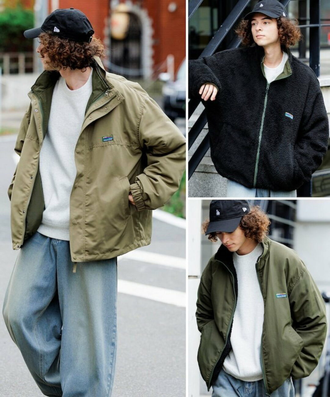 FREAK’S STORE 2025 FW “リバーシブルライナーセット 4way スタンドカラー ブルゾン / ナイロンフリース ライナーセット / 2枚セット”が発売 (フリークスストア)