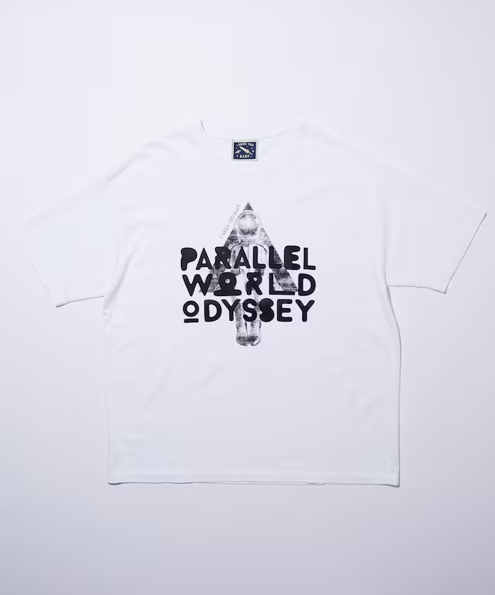 スタイリスト「三田真一」氏が手がける「I Need You Baby」からアートディレクター田中 裕介氏の手掛ける“Parallel World Odyssey” Teeが発売  (アイニーヂューベイべー)