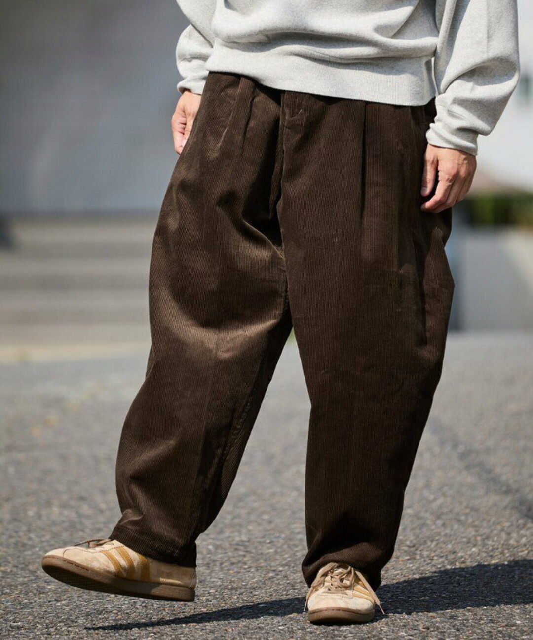 FREAK’S STORE “ワイドシルエット コーデュロイ タックパンツ”が2025年 8月下旬 発売 (フリークスストア)