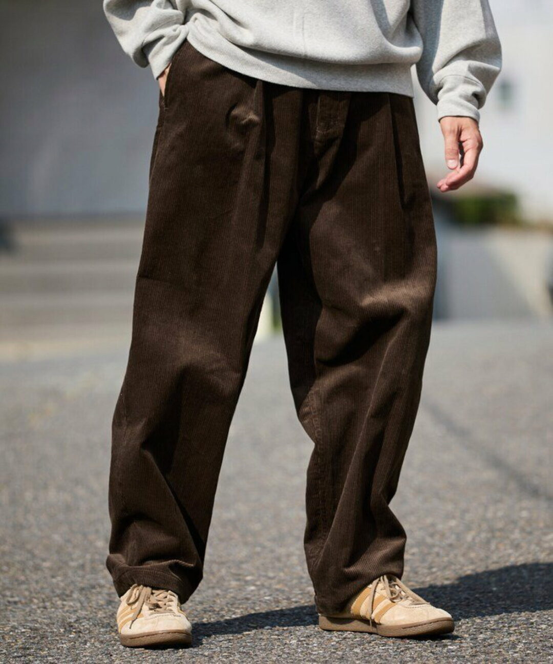 FREAK’S STORE “ワイドシルエット コーデュロイ タックパンツ”が2025年 8月下旬 発売 (フリークスストア)
