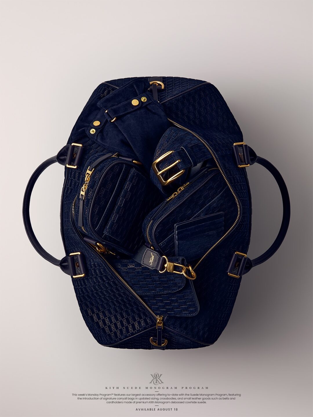 【Kith Suede Monogram】MONDAY PROGRAMが国内 2025年 8/18 発売 (キス マンデー プログラム)