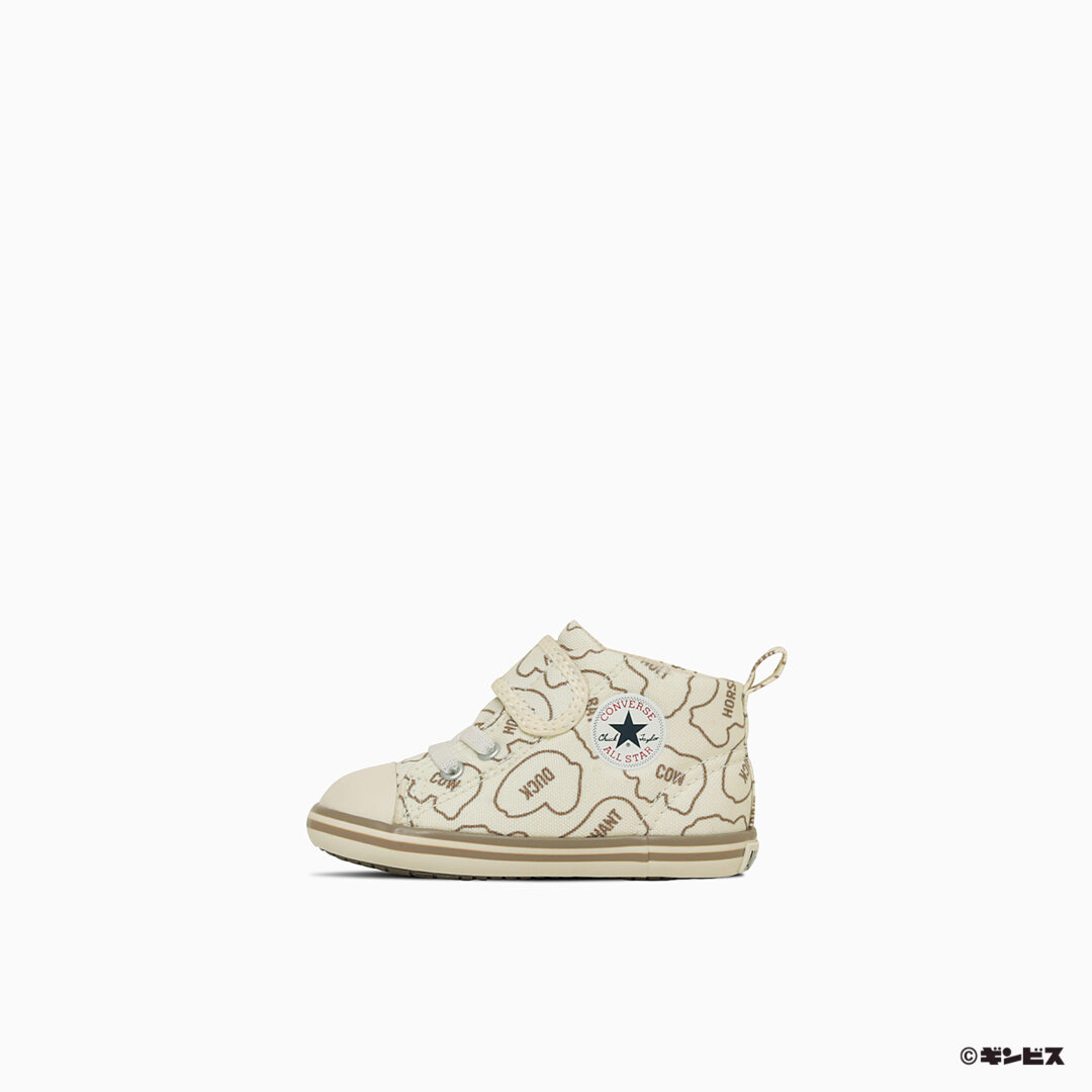 【2025年 8/22 発売】たべっ子どうぶつ x CONVERSE ALL STAR キュートなファミリーペアコレクション (コンバース オールスター)