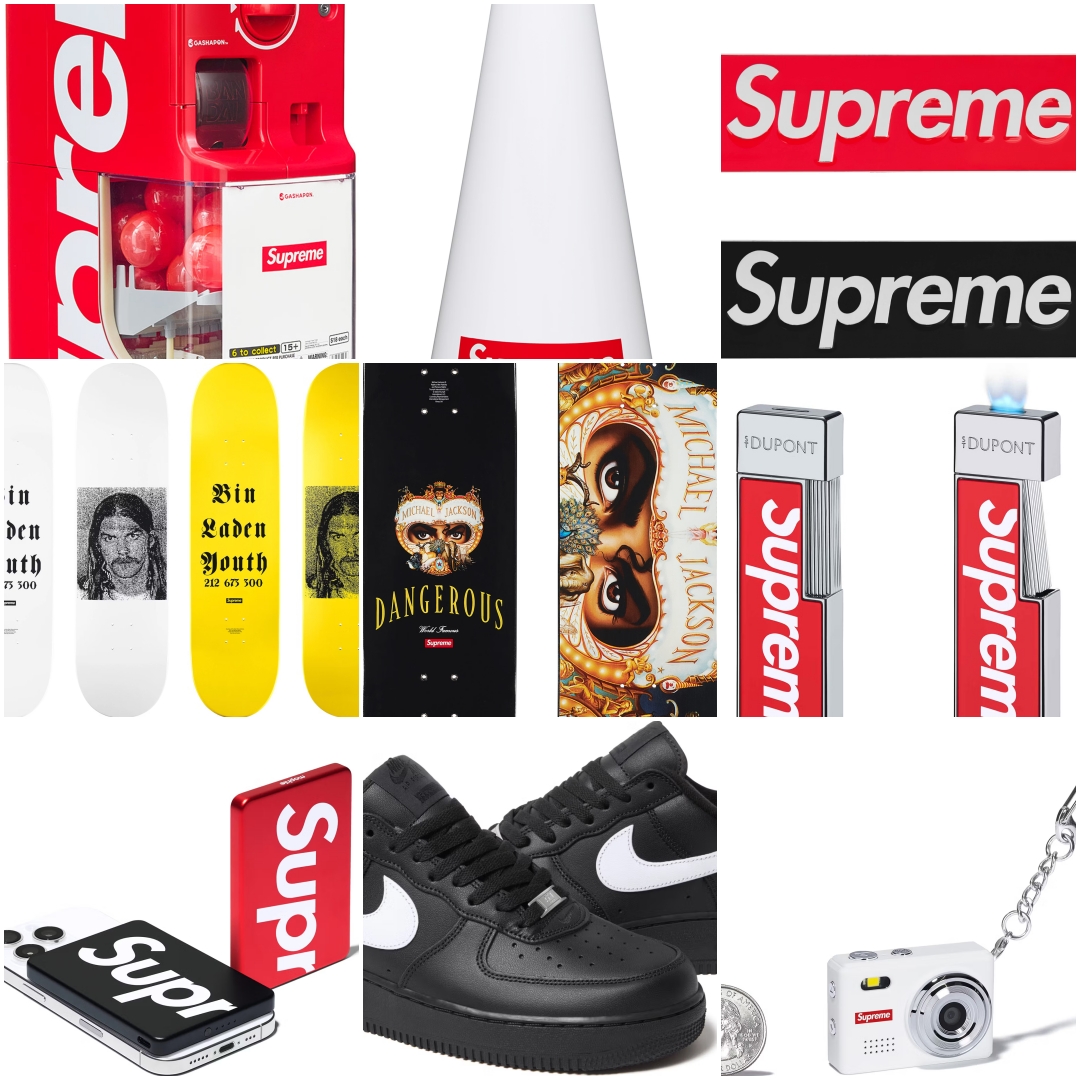 【シュプリーム/SUPREME】”アクセサリー/スケート” “ACCESSORIES/SKATE” まとめ 2025 FALL/WINTER コレクション (2025年 秋冬)