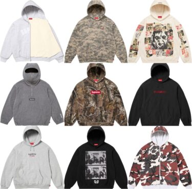 【シュプリーム/SUPREME】スウェットシャツ/SWEATSHIRTS まとめ 2025 FALL/WINTER コレクション (2025年 秋冬)