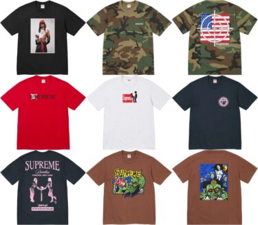 【シュプリーム/SUPREME】Tシャツ/TEE まとめ 2025 FALL/WINTER コレクション (2025年 秋冬)