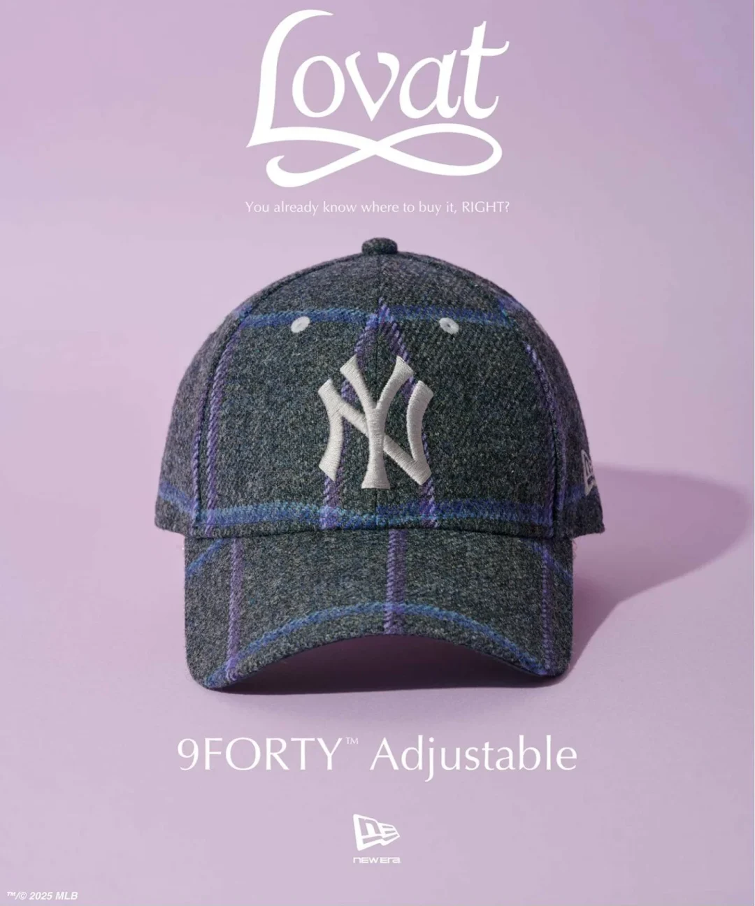 「Lovat(ラバット)社」ツイードを採用したJOURNAL STANDARD × New Era 2025 FW 別注キャップが発売 (ジャーナルスタンダード ニューエラ)