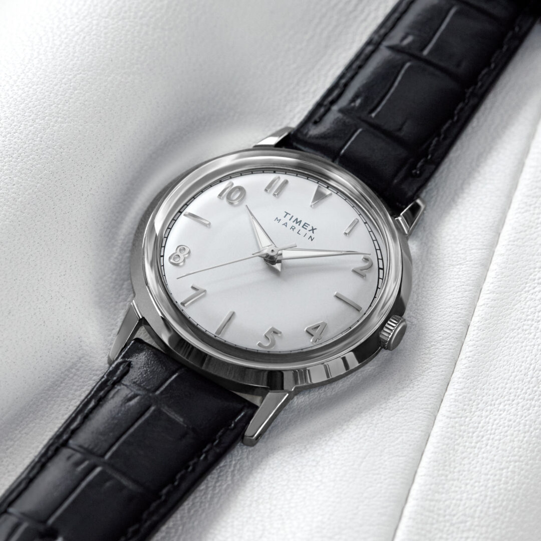 TIMEXから1950年代のフォルムの最新時計「Marlin Quartz 34mm」が2025年 9/26 発売 (タイメックス マーリン クウォーツ) [TW2Y37600/TW2Y37700/TW2Y37800]