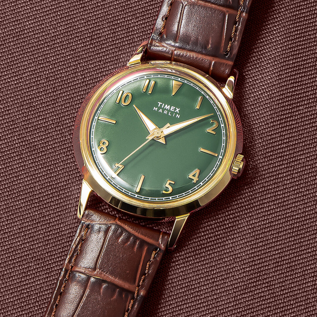 TIMEXから1950年代のフォルムの最新時計「Marlin Quartz 34mm」が2025年 9/26 発売 (タイメックス マーリン クウォーツ) [TW2Y37600/TW2Y37700/TW2Y37800]