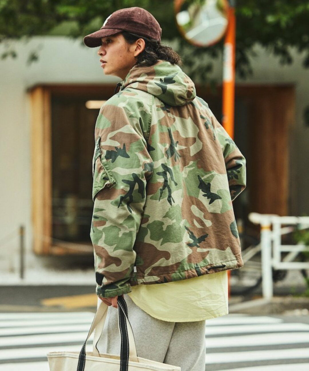NAUTICA “ビックシルエット 中綿キルト リップストップ ミリタリーショートブルゾン”が2025年 9月下旬 発売 (ノーティカ)