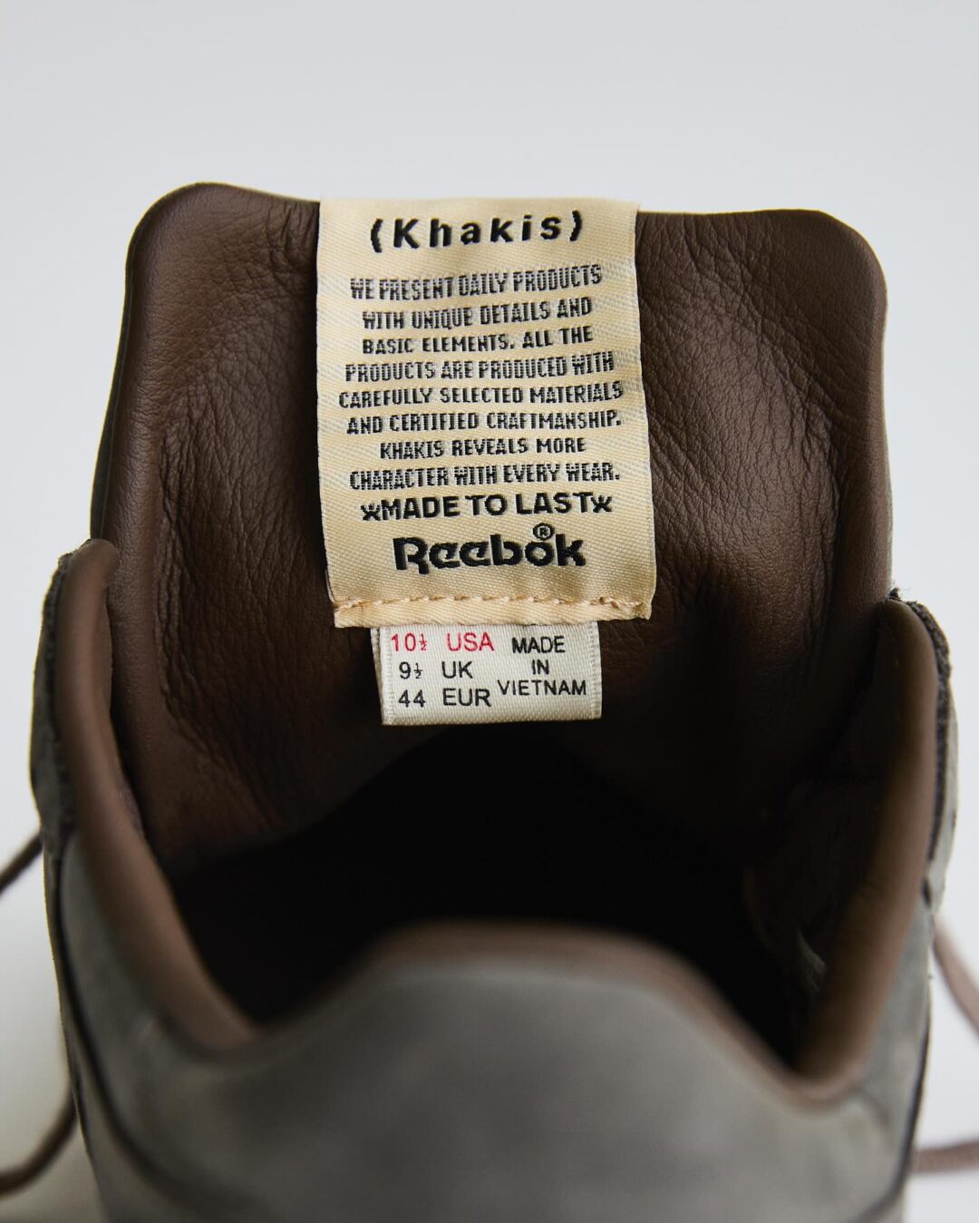 【2025年 9/12 発売】Reebok x Khakis “Street Smarts” (リーボック カーキス)