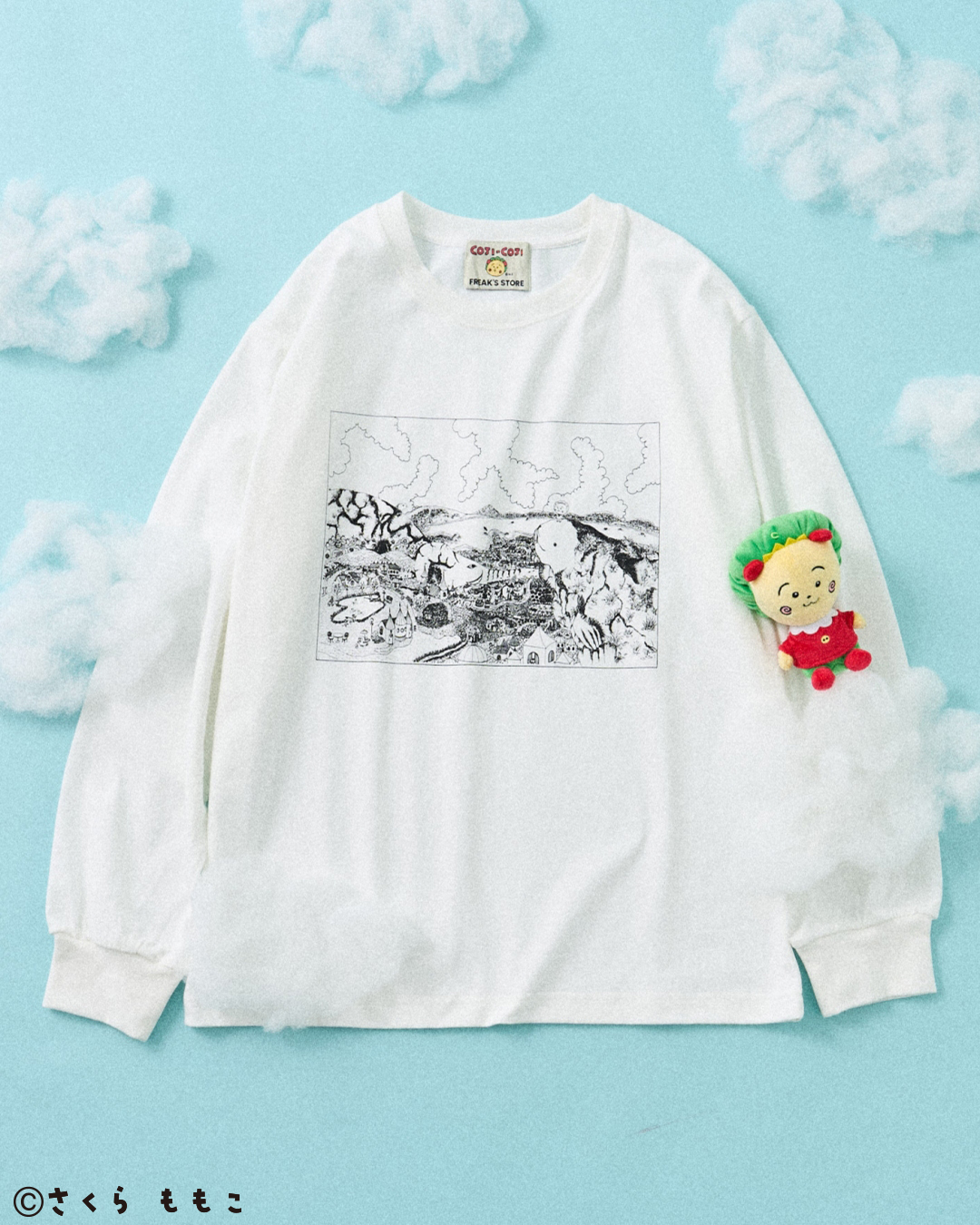 FREAK’S STORE × コジコジ 第2弾 スペシャルコラボレーションが2025年 9月下旬 発売 (フリークスストア Cojicoji)
