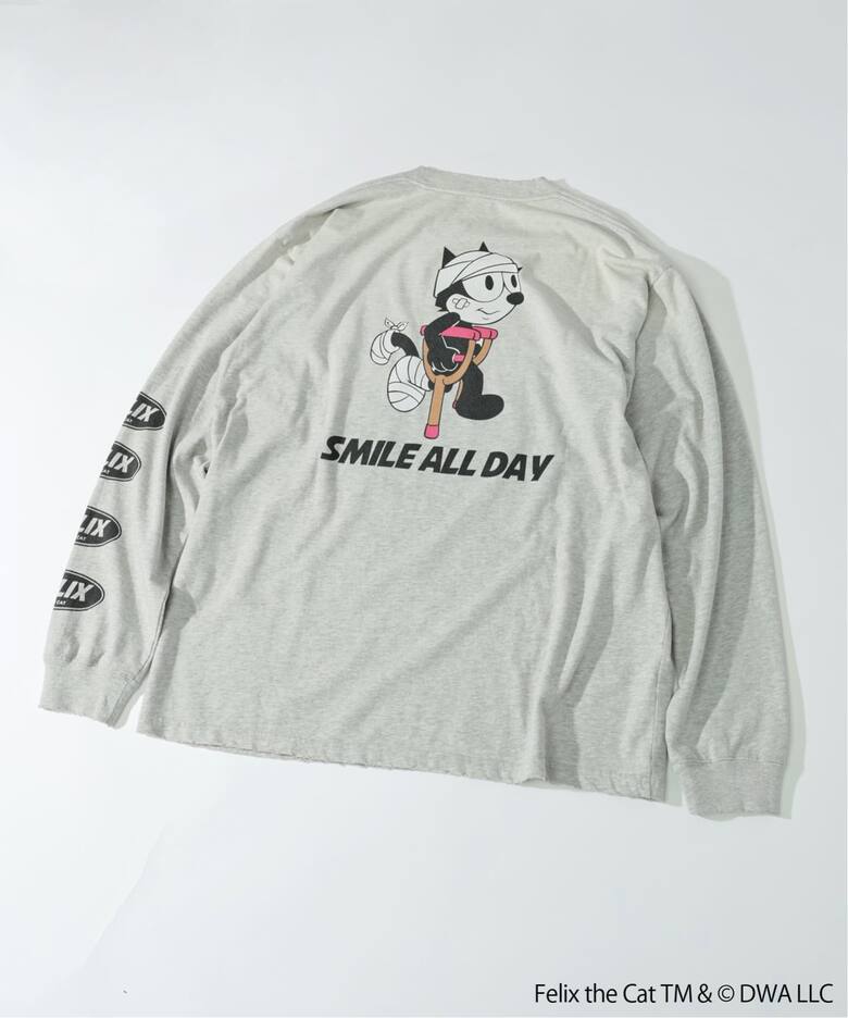 フィリックス・ザ・キャット × JOURNAL STANDARD relume 2025 FW プリント ロング Tシャツが10月初旬 発売 (FELIX THE CAT ジャーナルスタンダード レリューム)