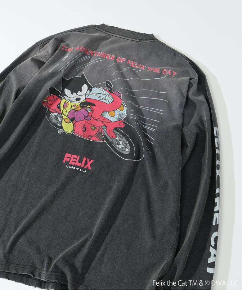 フィリックス・ザ・キャット × JOURNAL STANDARD relume 2025 FW プリント ロング Tシャツが10月初旬 発売 (FELIX THE CAT ジャーナルスタンダード レリューム)