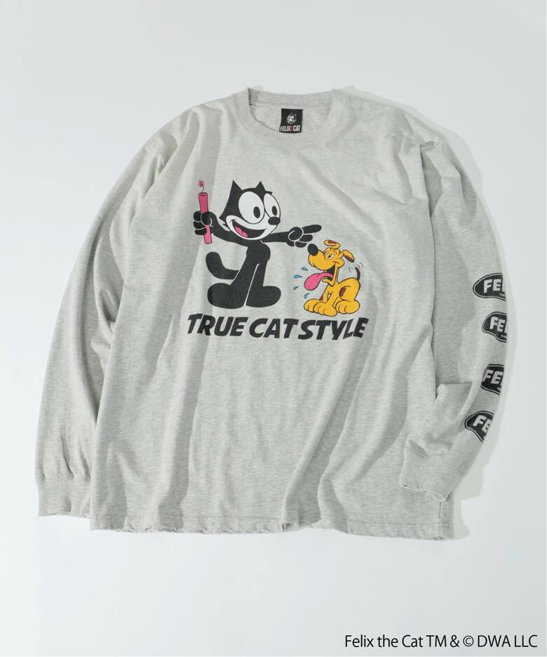 フィリックス・ザ・キャット × JOURNAL STANDARD relume 2025 FW プリント ロング Tシャツが10月初旬 発売 (FELIX THE CAT ジャーナルスタンダード レリューム)
