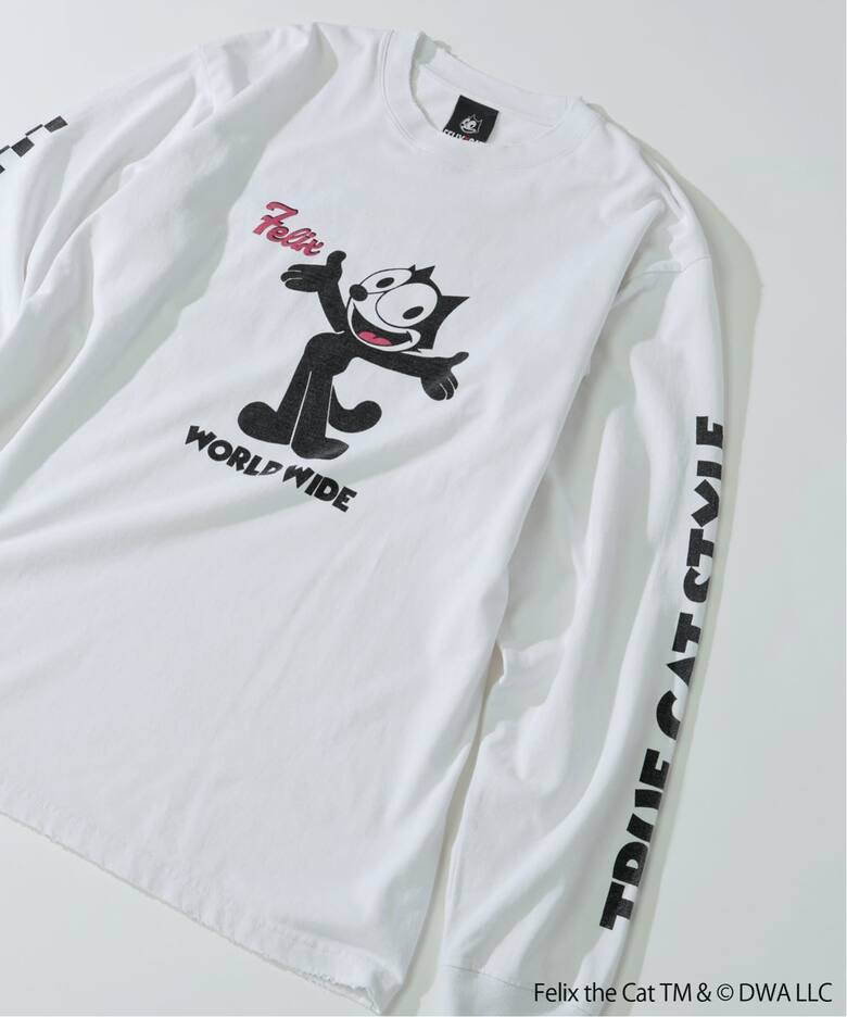 フィリックス・ザ・キャット × JOURNAL STANDARD relume 2025 FW プリント ロング Tシャツが10月初旬 発売 (FELIX THE CAT ジャーナルスタンダード レリューム)