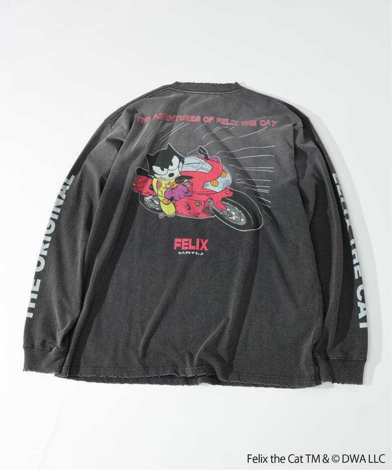 フィリックス・ザ・キャット × JOURNAL STANDARD relume 2025 FW プリント ロング Tシャツが10月初旬 発売 (FELIX THE CAT ジャーナルスタンダード レリューム)