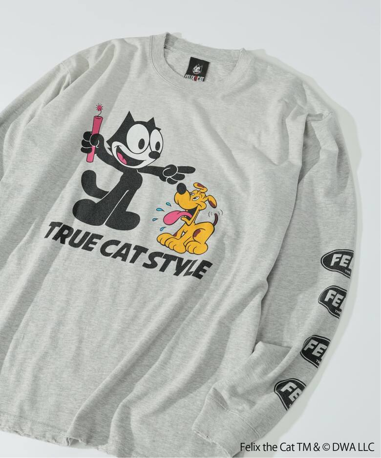 フィリックス・ザ・キャット × JOURNAL STANDARD relume 2025 FW プリント ロング Tシャツが10月初旬 発売 (FELIX THE CAT ジャーナルスタンダード レリューム)