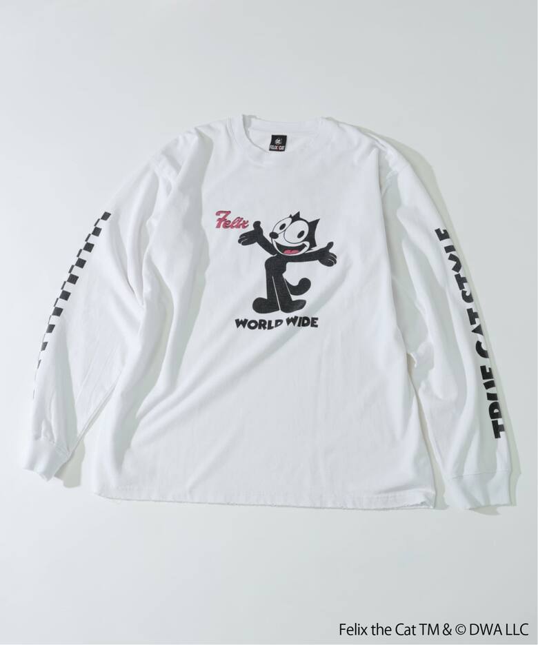 フィリックス・ザ・キャット × JOURNAL STANDARD relume 2025 FW プリント ロング Tシャツが10月初旬 発売 (FELIX THE CAT ジャーナルスタンダード レリューム)