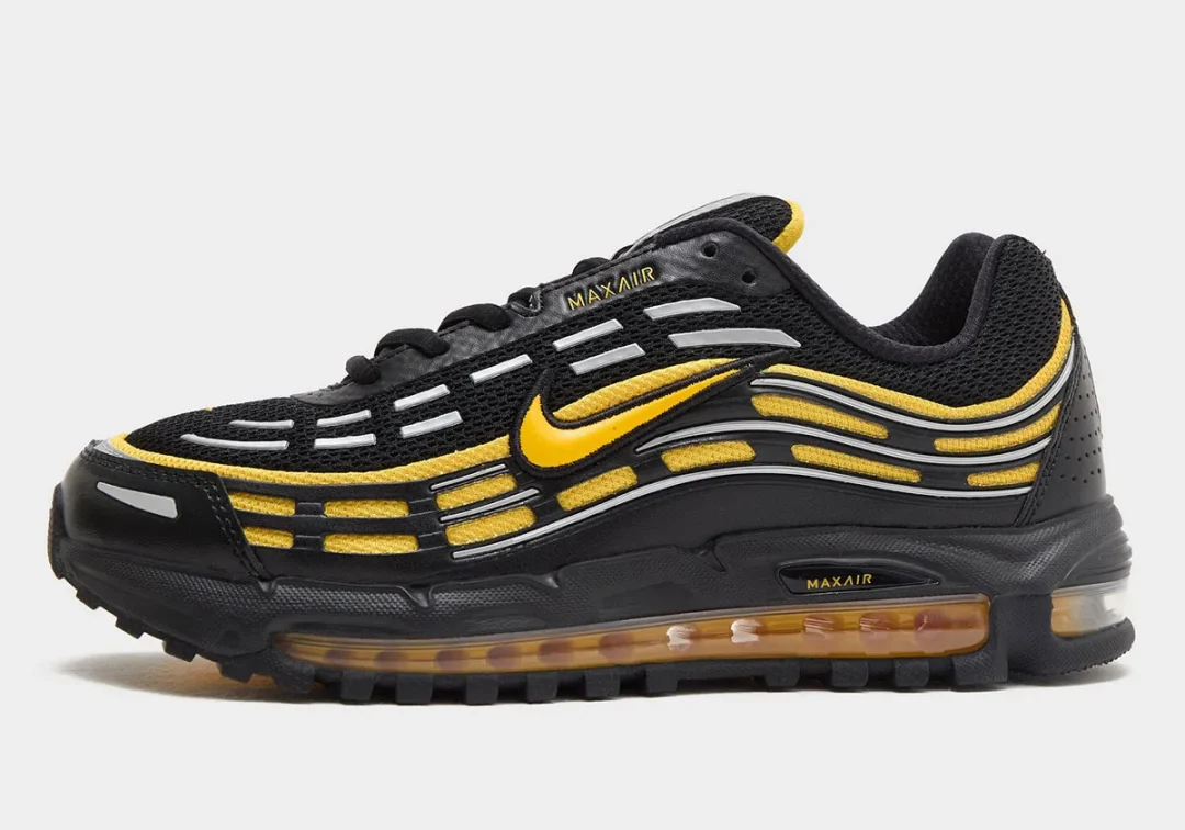 【2025年末 発売予定】NIKE AIR MAX TL 2.5 “Black/Varsity Maize/Metallic Silver” (ナイキ エア マックス TL 2.5 “ブラック/バーシティメイズ/シルバー”) [FZ4110-008]