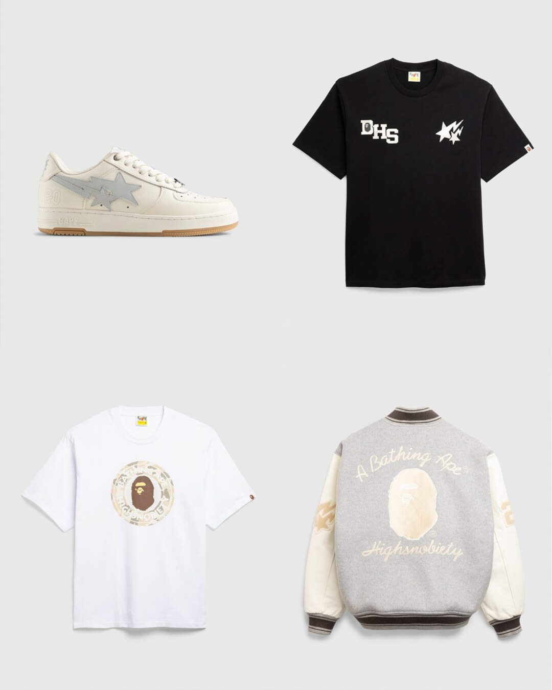 A BATHING APE × Highsnobiety コラボコレクションが2025年 9/11 発売 (ア ベイシング エイプ ハイスノバイエティ)