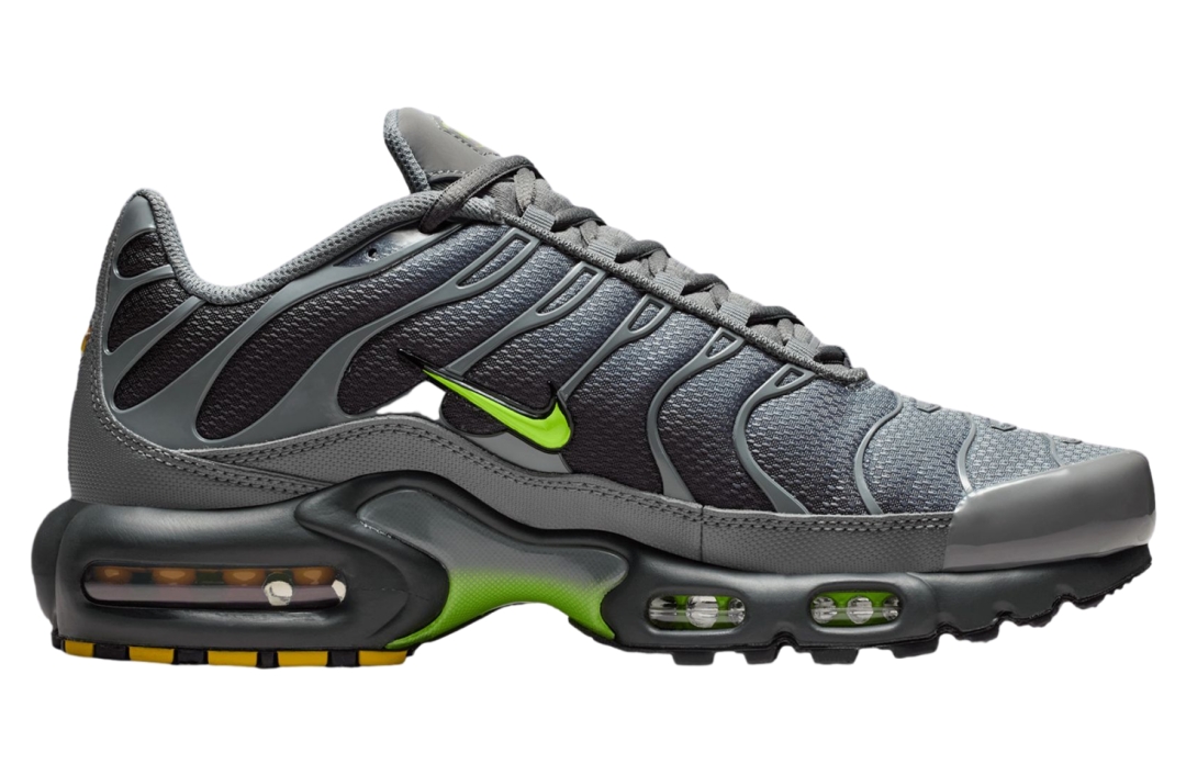 【国内 2025年 9/11 発売】NIKE AIR MAX PLUS “Smoke Grey/Volt” (ナイキ エア マックス プラス “スモークグレー/ボルト”) [DM0032-026]