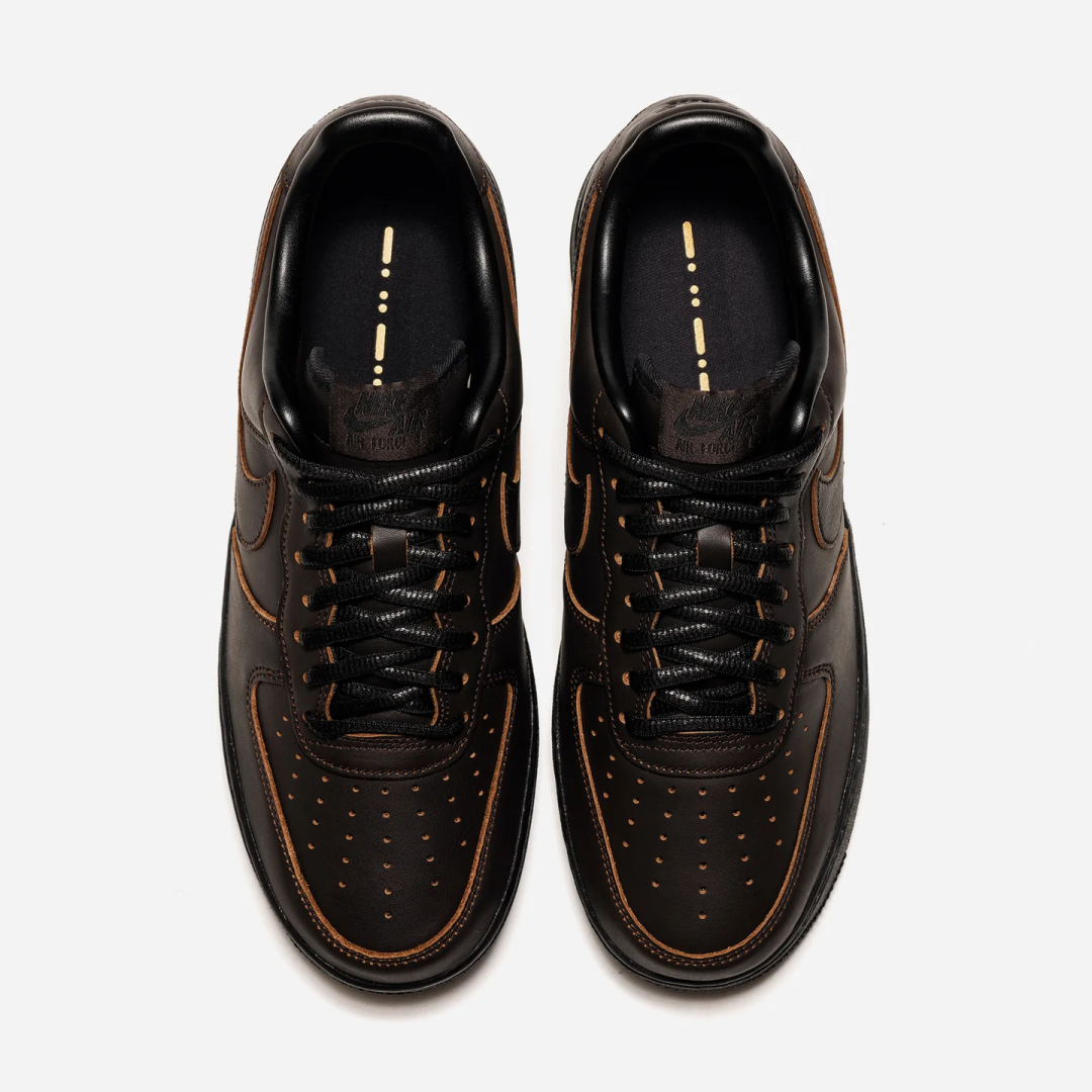 【2025年 9/12 & 9/19 発売予定】NIKE AIR FORCE 1 07 LOW “Morse Code/Velvet Brown/Black” (ナイキ エアフォース ロー “モールス信号/ベルベット ブラウン/ブラック”) [IM8056-220]