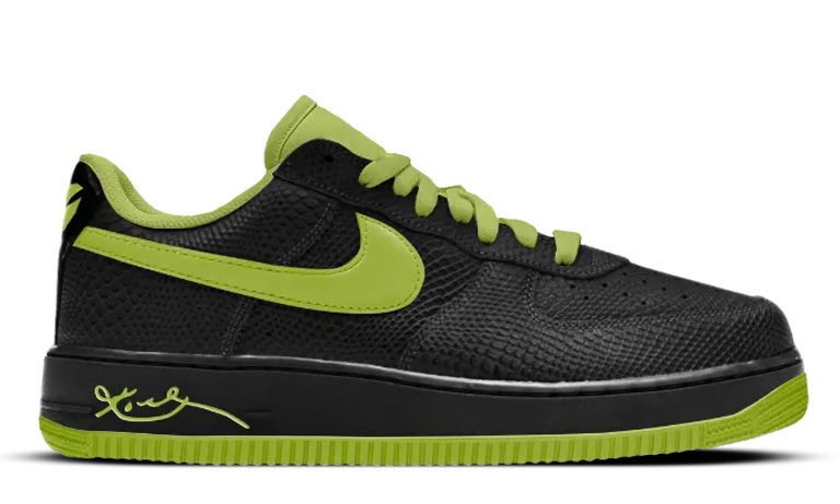 【202年 春 発売予定】Kobe Bryant × NIKE AIR FORCE 1 LOW PROTRO QS “Black/Lemon Venom” (コービー・ブライアント ナイキ エア フォース 1 ロー プロトロ “ブラック/レモンベノム”) [HV9409-001]