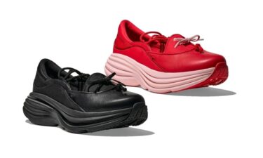 【2025年 10月 発売予定】HOKA BONDI MARY JANE “Black/Cerise” (ホカ ボンダイ メリージェーン) [1171546-BBLC/1171546-CRSRS]