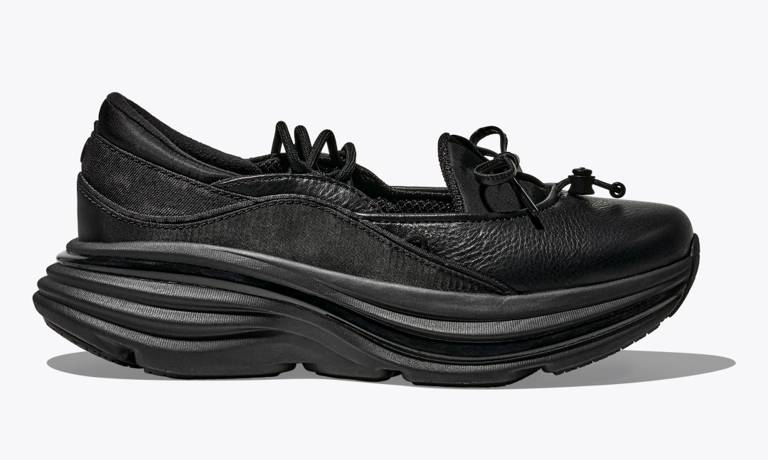 【2025年 10月 発売予定】HOKA BONDI MARY JANE “Black/Cerise” (ホカ ボンダイ メリージェーン) [1171546-BBLC/1171546-CRSRS]