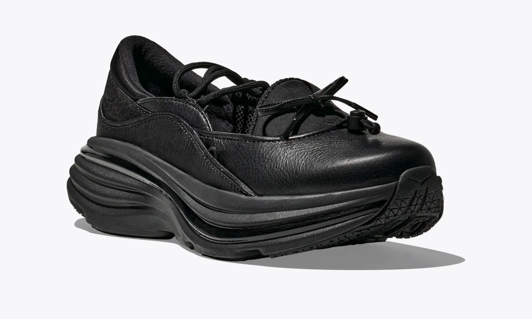【2025年 10月 発売予定】HOKA BONDI MARY JANE “Black/Cerise” (ホカ ボンダイ メリージェーン) [1171546-BBLC/1171546-CRSRS]