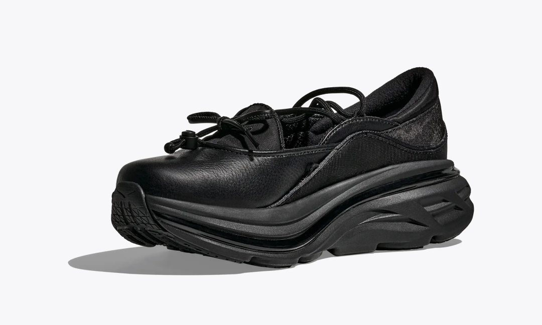 【2025年 10月 発売予定】HOKA BONDI MARY JANE “Black/Cerise” (ホカ ボンダイ メリージェーン) [1171546-BBLC/1171546-CRSRS]