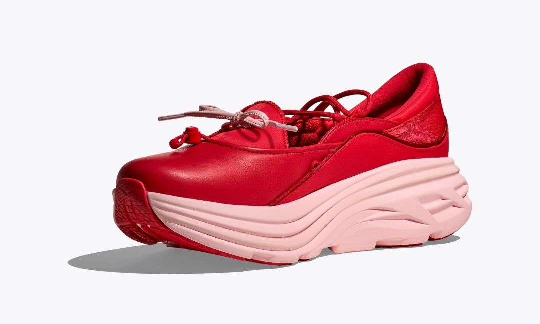 【2025年 10月 発売予定】HOKA BONDI MARY JANE “Black/Cerise” (ホカ ボンダイ メリージェーン) [1171546-BBLC/1171546-CRSRS]