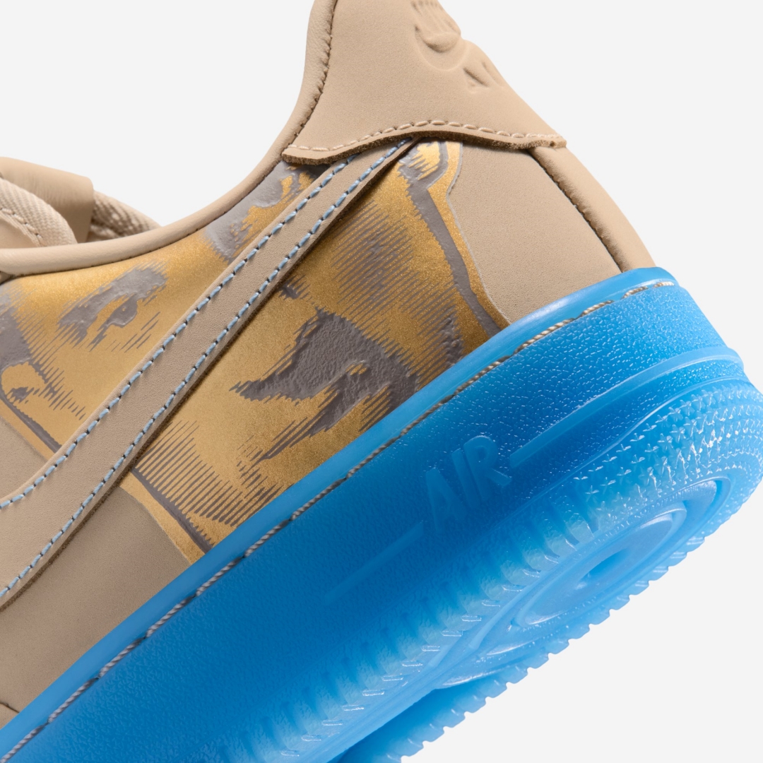 【2025年末 発売予定】Kobe Bryant × NIKE AIR FORCE 1 LOW PROTRO QS “Linen/University Blue” (コービー・ブライアント ナイキ エア フォース 1 ロー プロトロ “リネン/ユニバーシティブルー”) [IH1018-200]