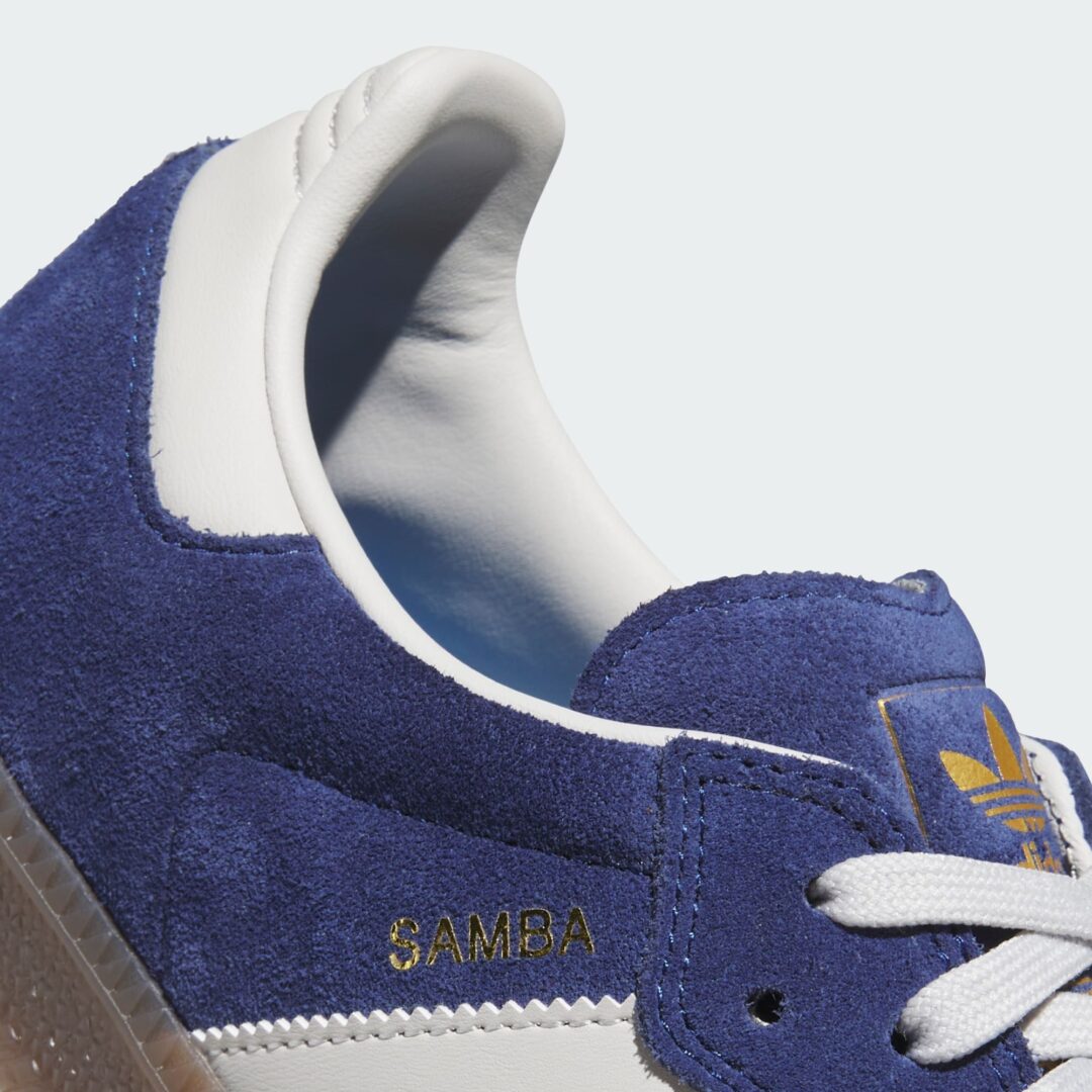 【2025年 9/5 発売】adidas Originals SAMBA ADV “Dark Blue/Grey One/Gum” (アディダス オリジナルス サンバ “ブルー/グレー/ガム”) [JP8523]