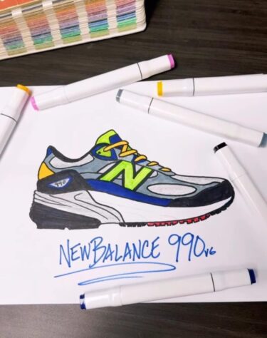 【近日発売】DTLR x New Balance U990 v6 (ニューバランス)