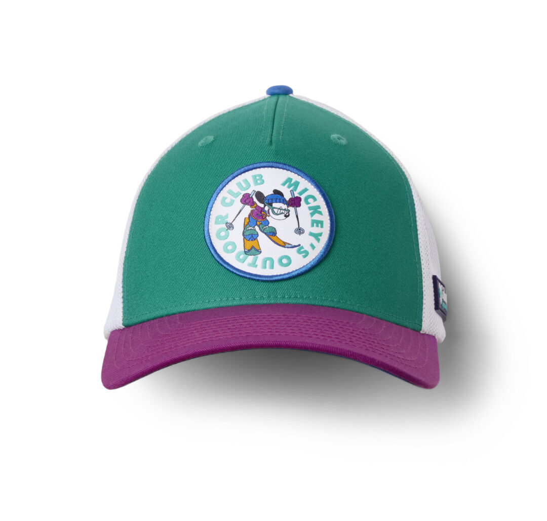 コロンビア × ミッキーコラボ、90年代風のスキーヤーなミッキーをプリント「MICKEY’S OUTDOOR CLUB COLLECTION」が9/18 発売 (Columbia Disney ディズニー)