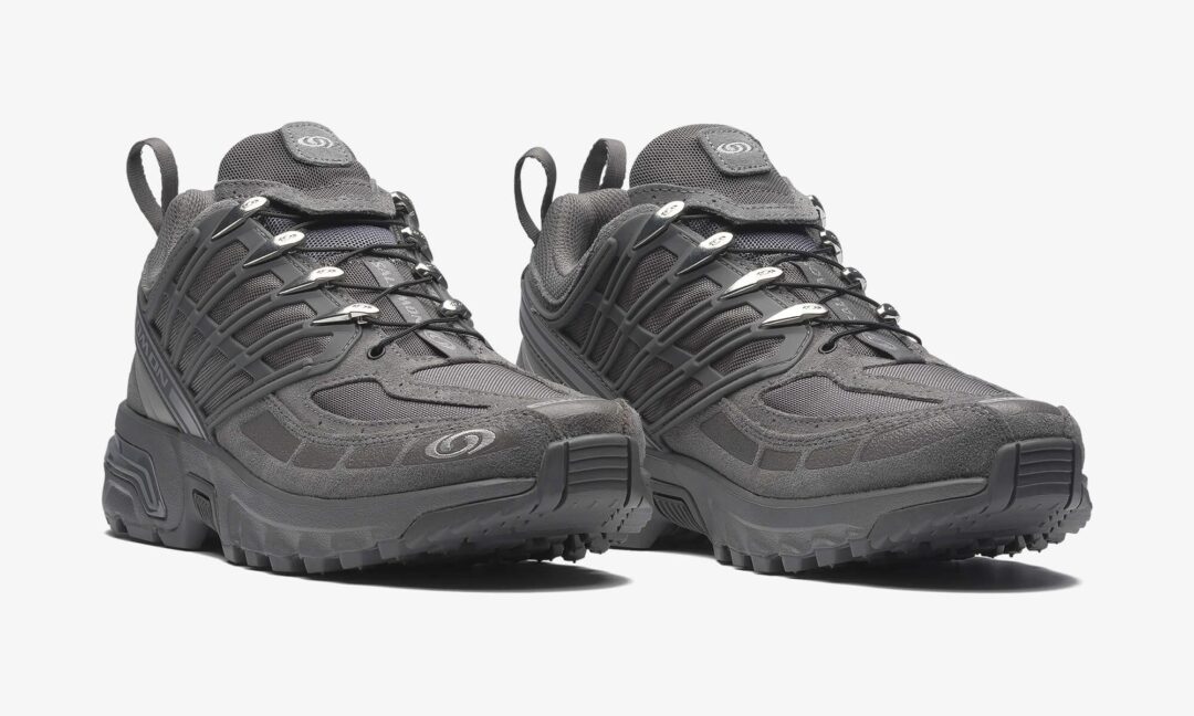 【2025年 9/17 発売】Salomon ACS PRO LEATHER “Castlerock/Alloy” (サロモン) [L47867300]