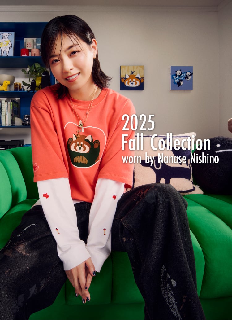 西野七瀬さんが着こなすグラニフ 2025 FWコレクションが発売 (graniph)