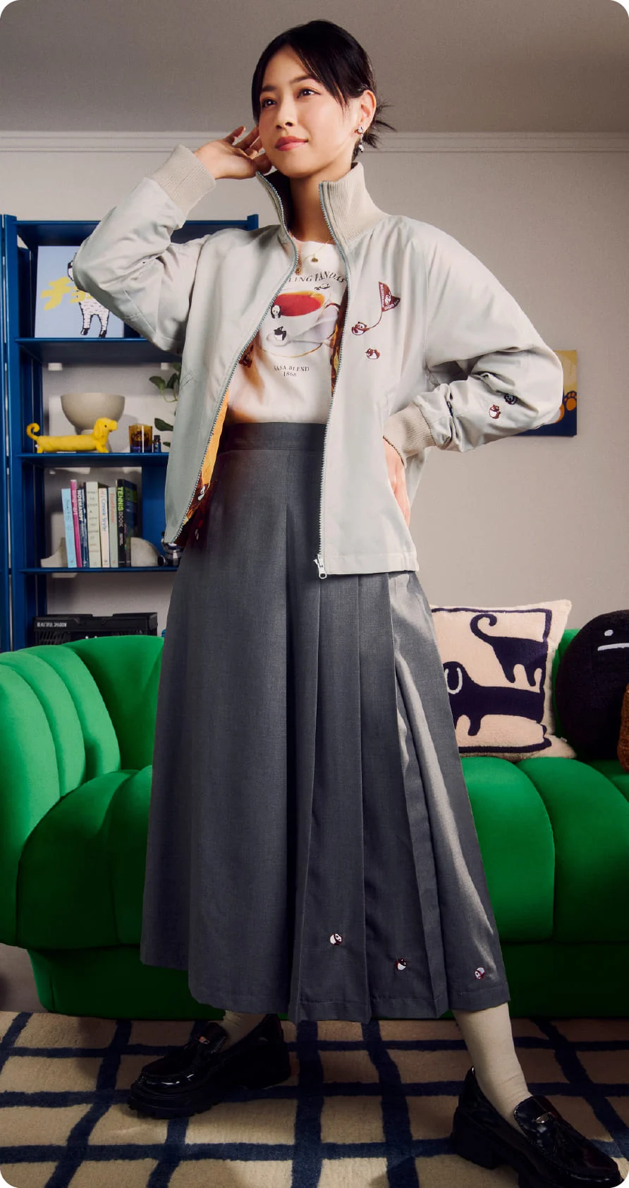 西野七瀬さんが着こなすグラニフ 2025 FWコレクションが発売 (graniph)