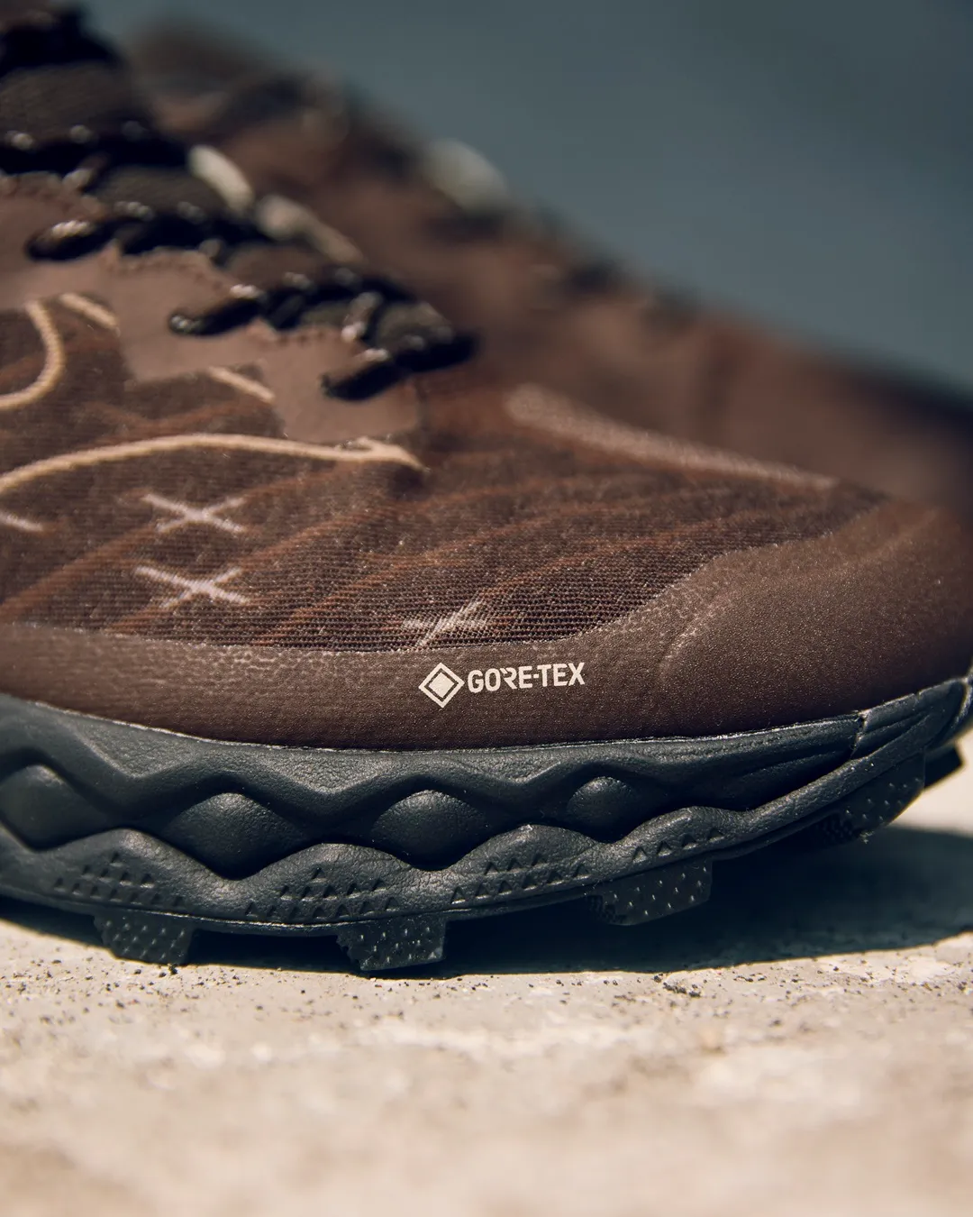 MIZUNO WAVE MUJIN LS GTX “Dark Brown” (ミズノ ウェーブ ムジン ゴアテックス “ダークブラウン”) [D1GA2501-04]