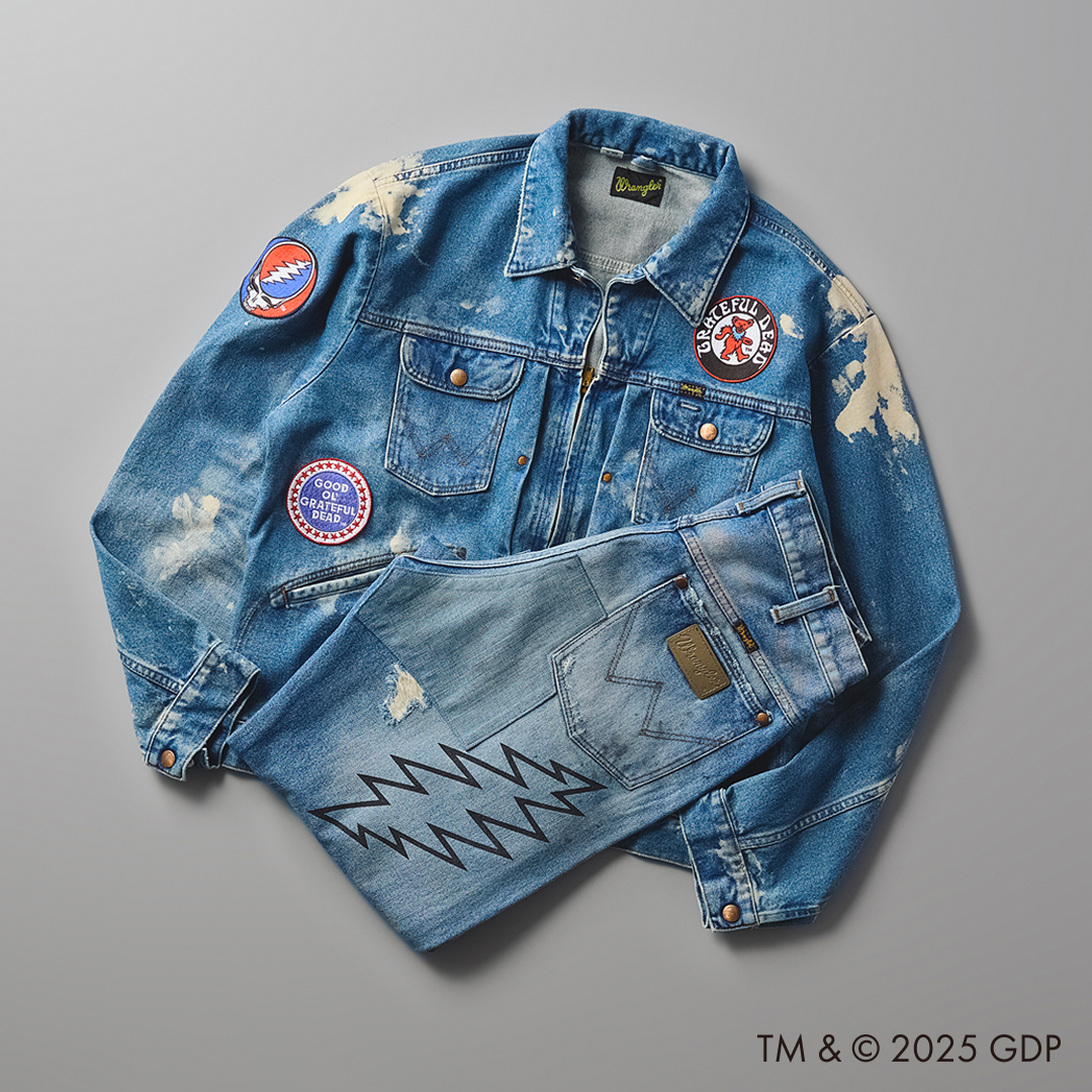 Wrangler × GRATEFUL DEAD コラボレーションコレクションが発売 (ラングラー グレイトフル・デッド)