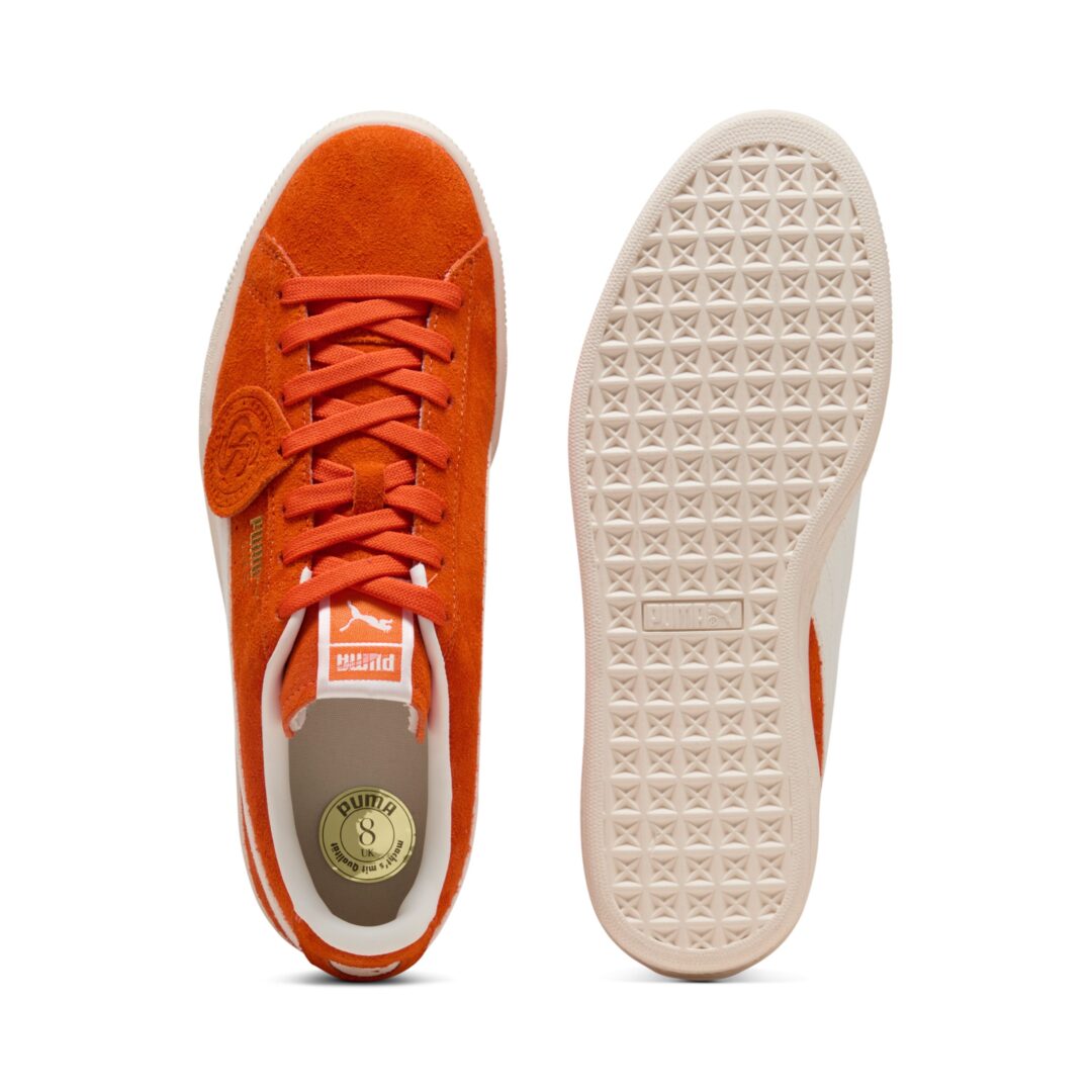 【2025年 9/3 発売】PUMA SUEDE CHARLES F. STEAD V “Orange Glo/PUMA White” (プーマ スエード チャールズ・Ｆ･ステッド) [403766-02]