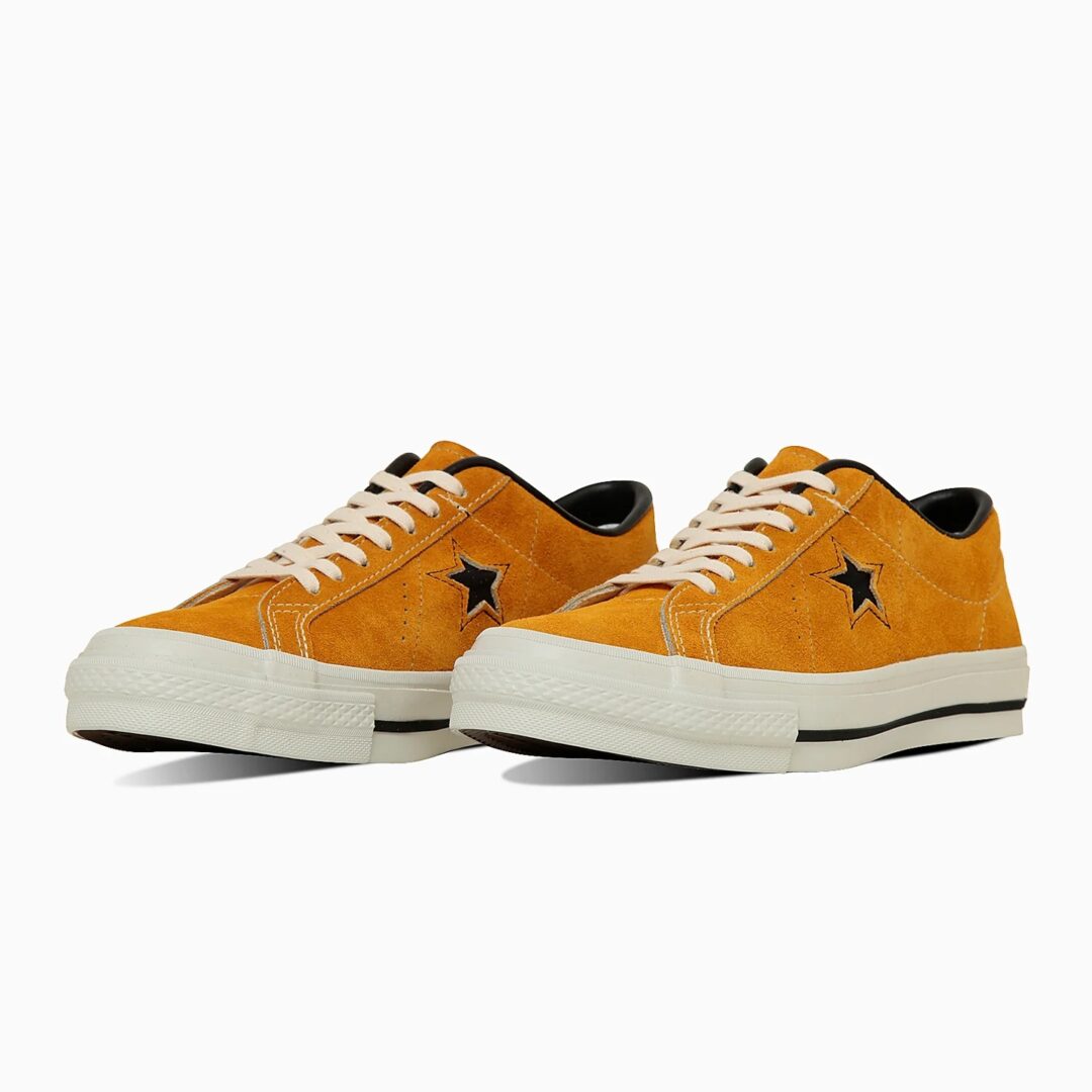 【2025年 9/12 発売】74年発売当時のOGゴールドカラー CONVERSE TimeLine ONE STAR J VTG “Gold” (コンバース タイムライン ワンスター ビンテージ) [33702060]