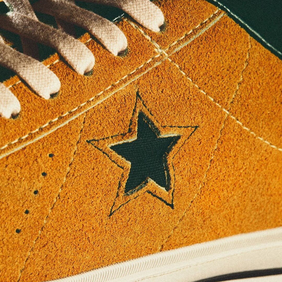 【2025年 9/12 発売】74年発売当時のOGゴールドカラー CONVERSE TimeLine ONE STAR J VTG “Gold” (コンバース タイムライン ワンスター ビンテージ) [33702060]